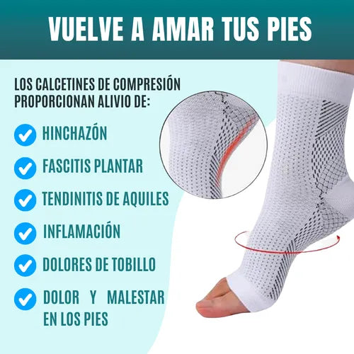 Medias De Compresión 7 Puntos Drops