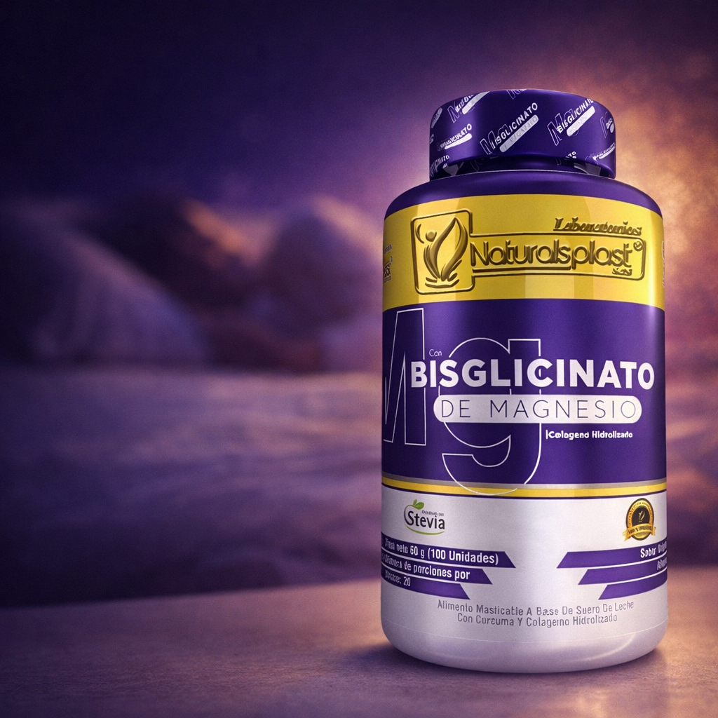 Bisglicinato De Magnesio x 100 Capsulas - MagneCalm