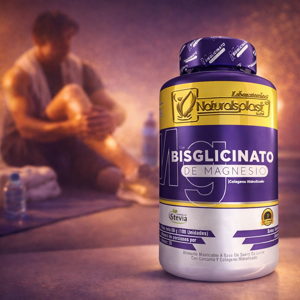 Bisglicinato De Magnesio x 100 Capsulas - MagneCalm